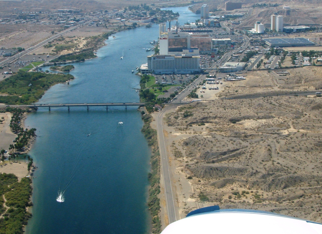 Landing at Bullhead City AZ